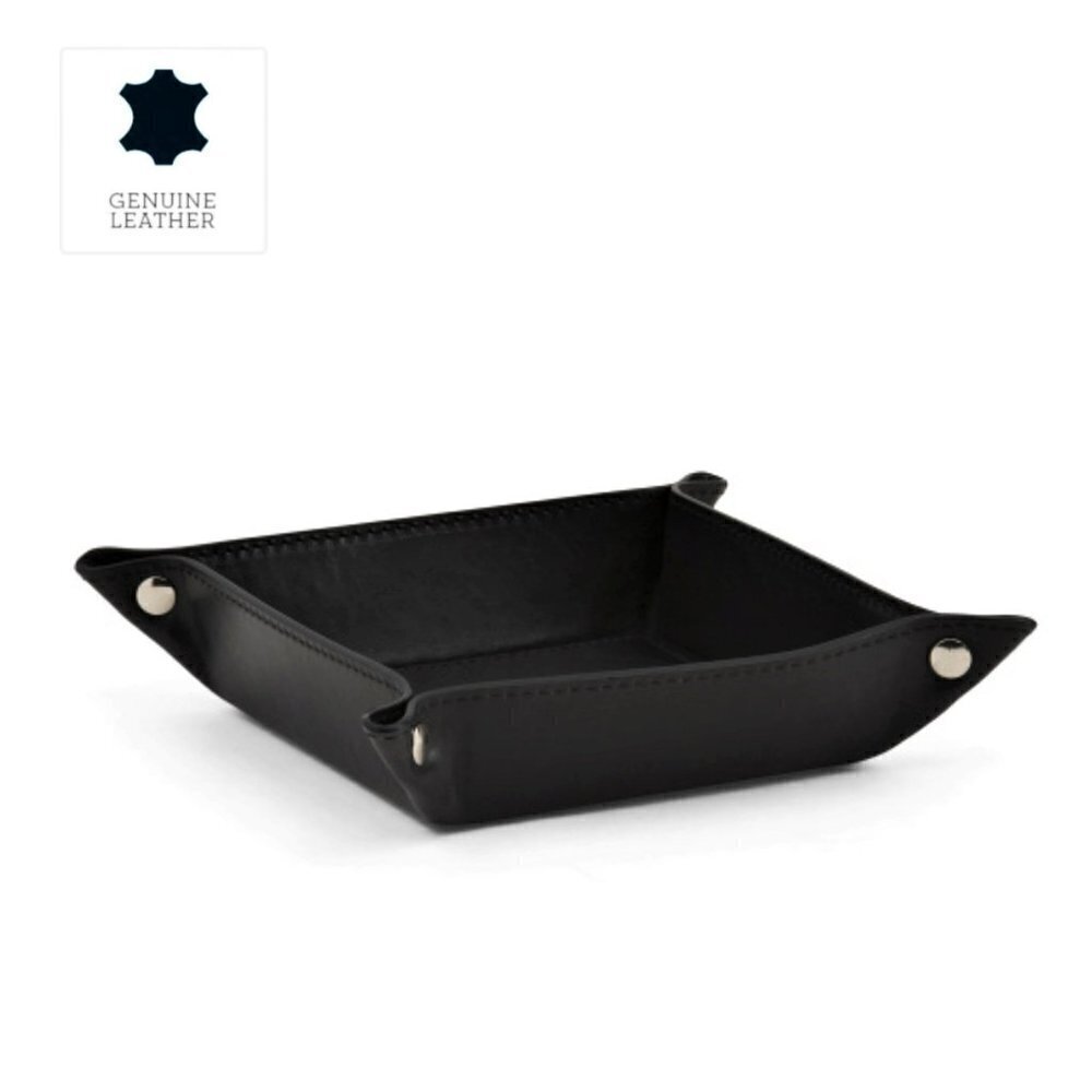 NWT MADE IN ITALY 8x8 Leather Catchall